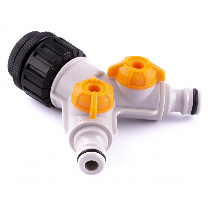 Adaptér s 2 vývody, 1/2"-3/4"-1"