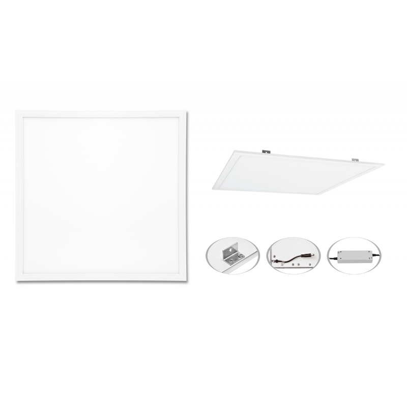 Stropní panel 4200lm,40W,59,5cm,4000K Ecolite LED-GPL44-40/BI/EU