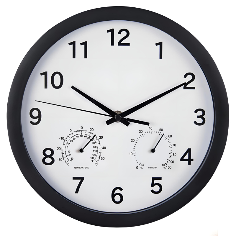 Hodiny Hama Pure Plus, tichý chod, Quartz