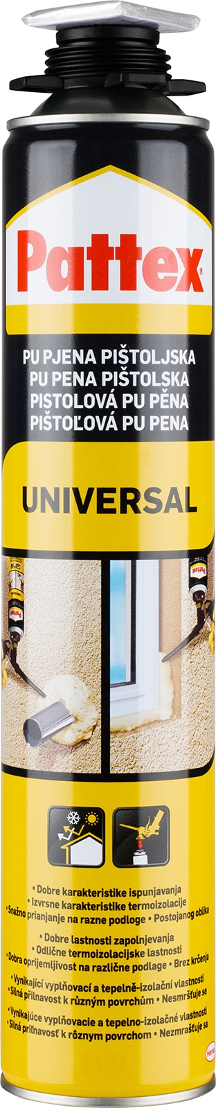 Pěna PU Pattex 750ml pistolová (gun)
