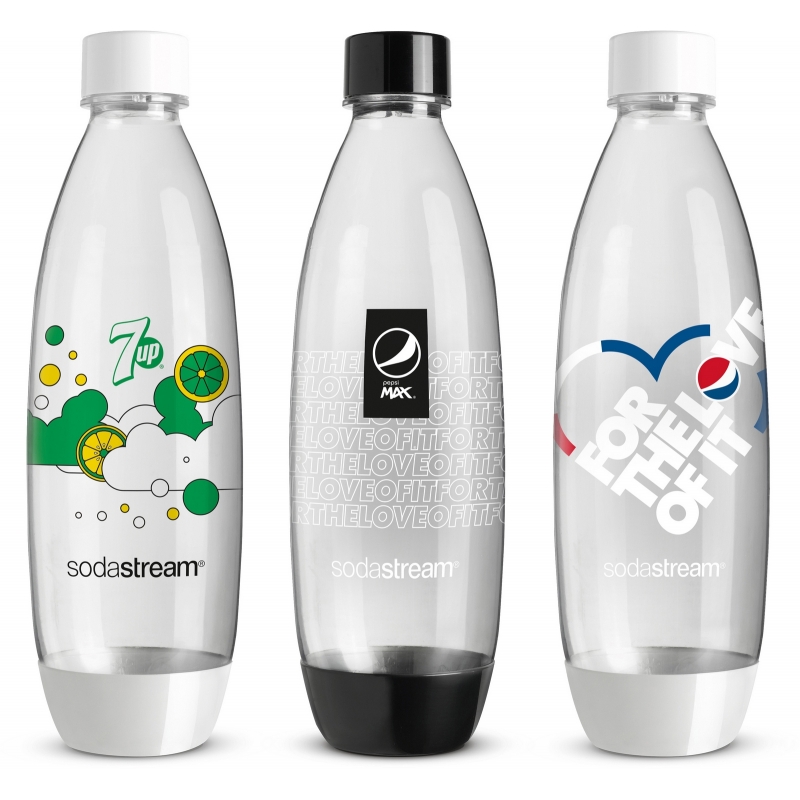 SODASTREAM lahve 1l TriPack Fuse Pepsi
