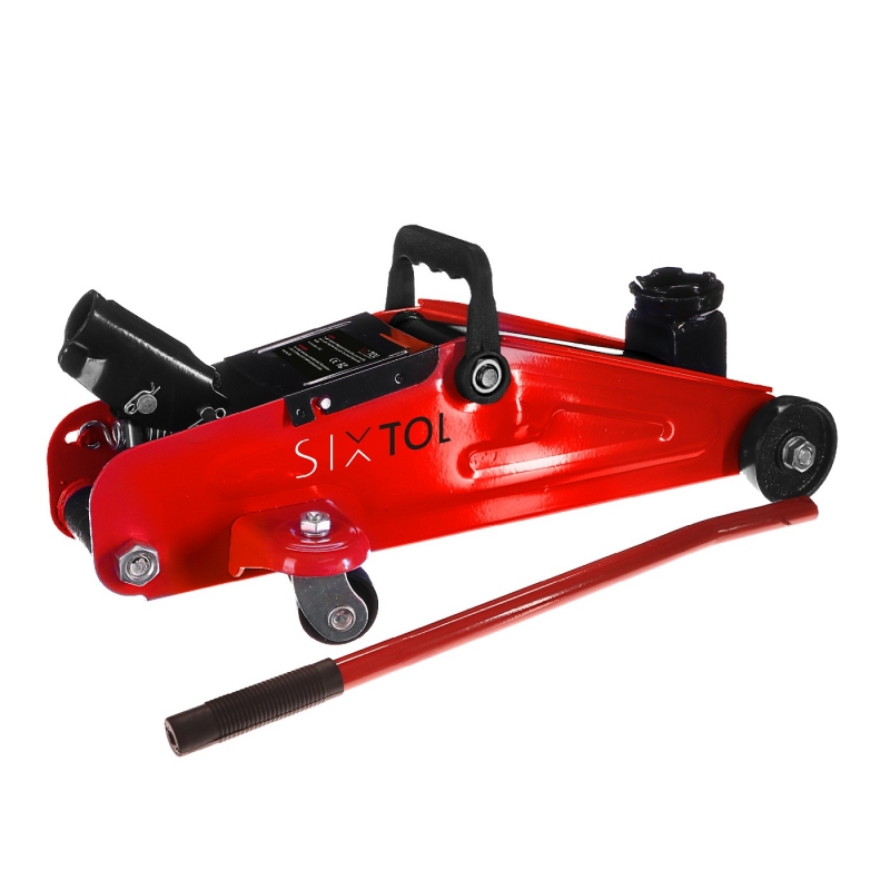Zved�k hydraulick� pojezdov� SX Jack, 2t, zdvih 135-335 mm, n�zkoprofilov� hever