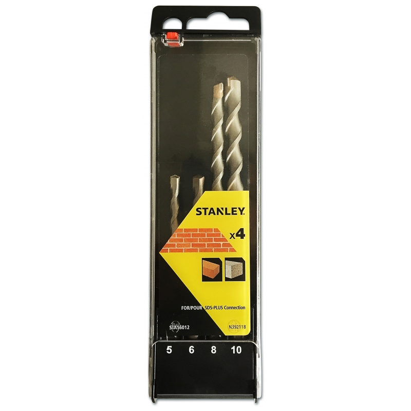 Vrtáky do betonu SDS+ Stanley STA56012, 5-6 x 110 mm, 8-10 mm x 160 mm