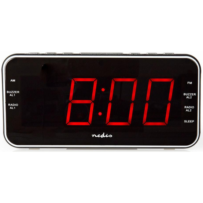 Radiobudík NEDIS CLAR004BK