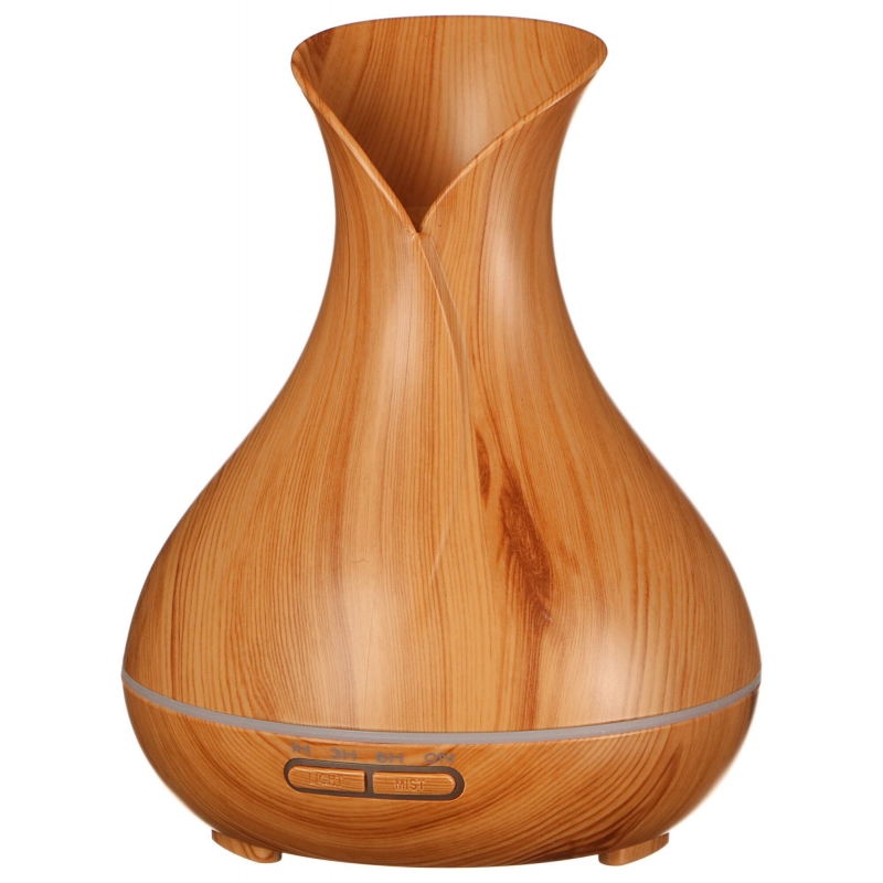 Aroma difuzér SIXTOL VULCAN světlé dřevo 350 ml