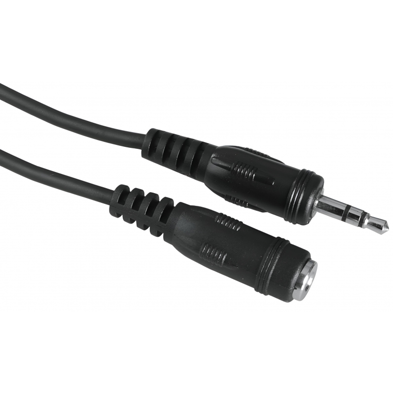 Kabel HAMA prodlužovák 3,5mm jack 2,5m