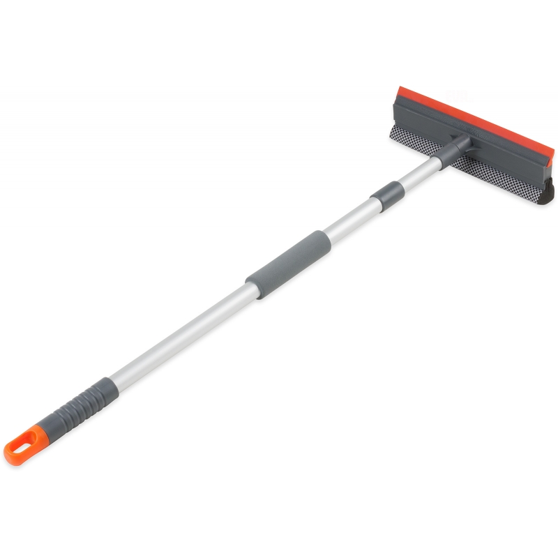 Stěrka Bradas 25 cm s mycí houbou, teleskopická násada 75-120 cm