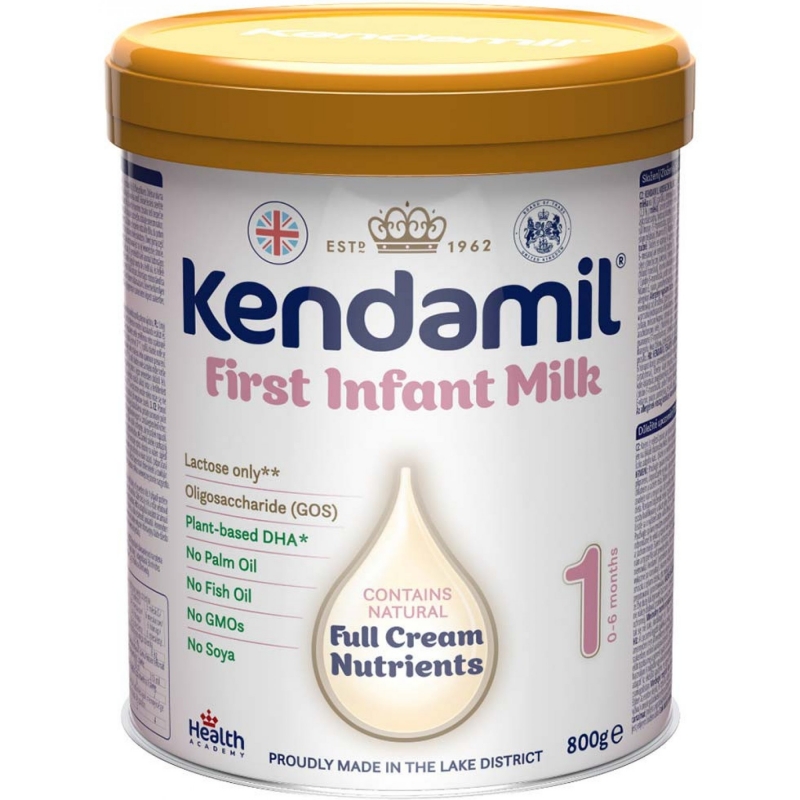 KENDAMIL mléko kojenecké 1 - 800g DHA+
