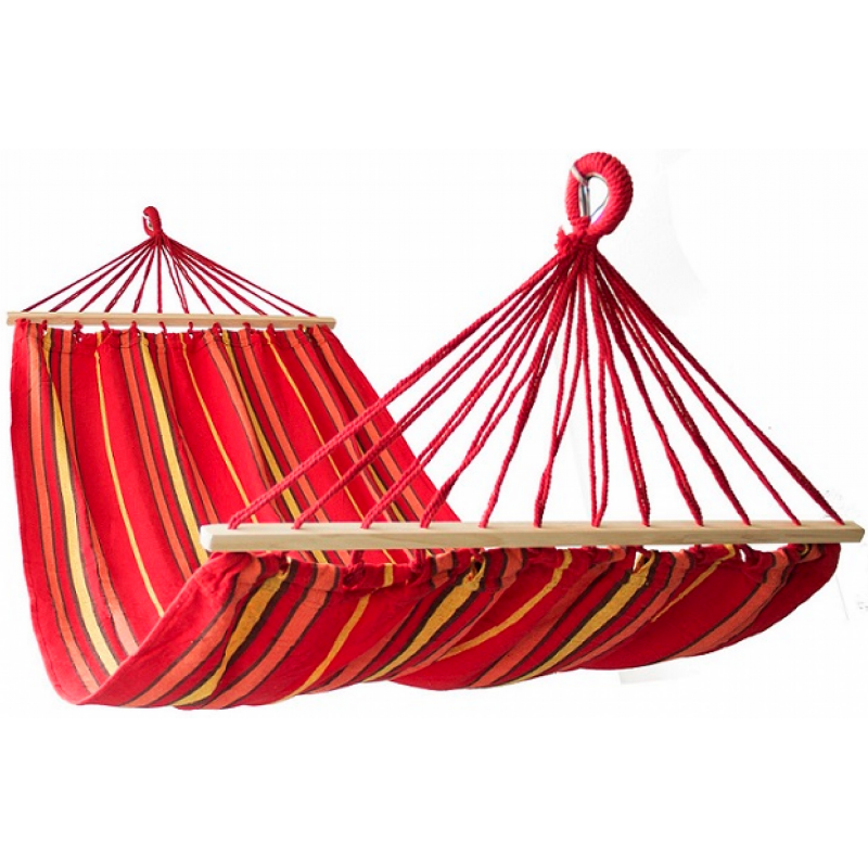 Houpac� s� Calter Fiesta 200 x 100 cm �erveno-oran�ov�