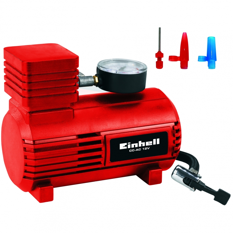 Kompresor Einhell CC-AC 12V s manometrem, do auta