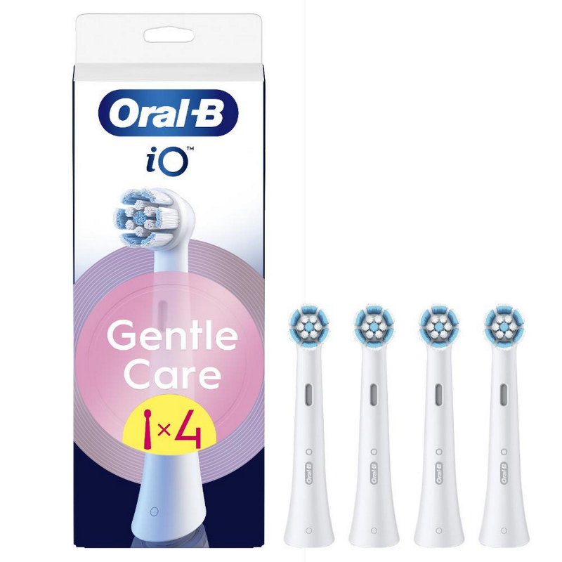 Náhradní hlavice Oral-B iO Gentle Care, 4 ks White