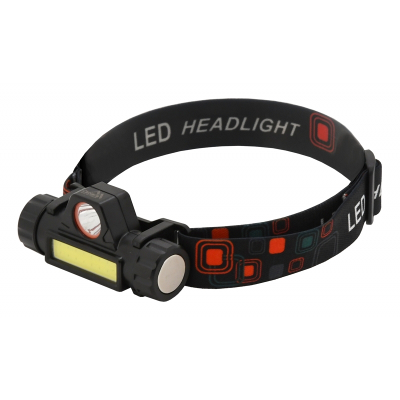 Svítilna čelová 120 lm nabíjecí Cattara LED Cree XP-E