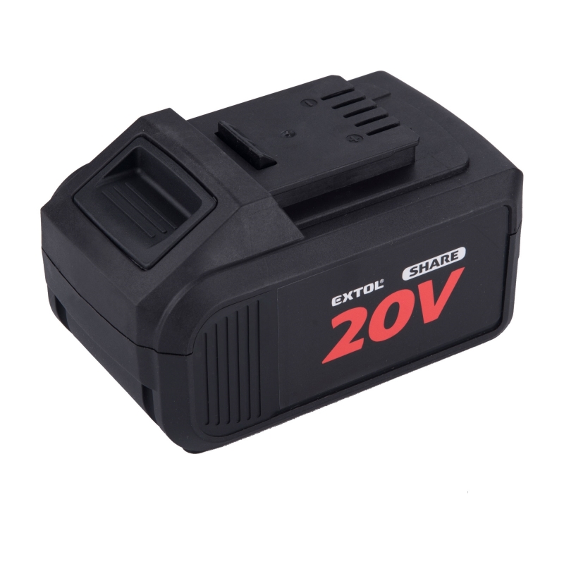 Akumulátor 8000 mAh EXTOL SHARE 20V, Li-ion