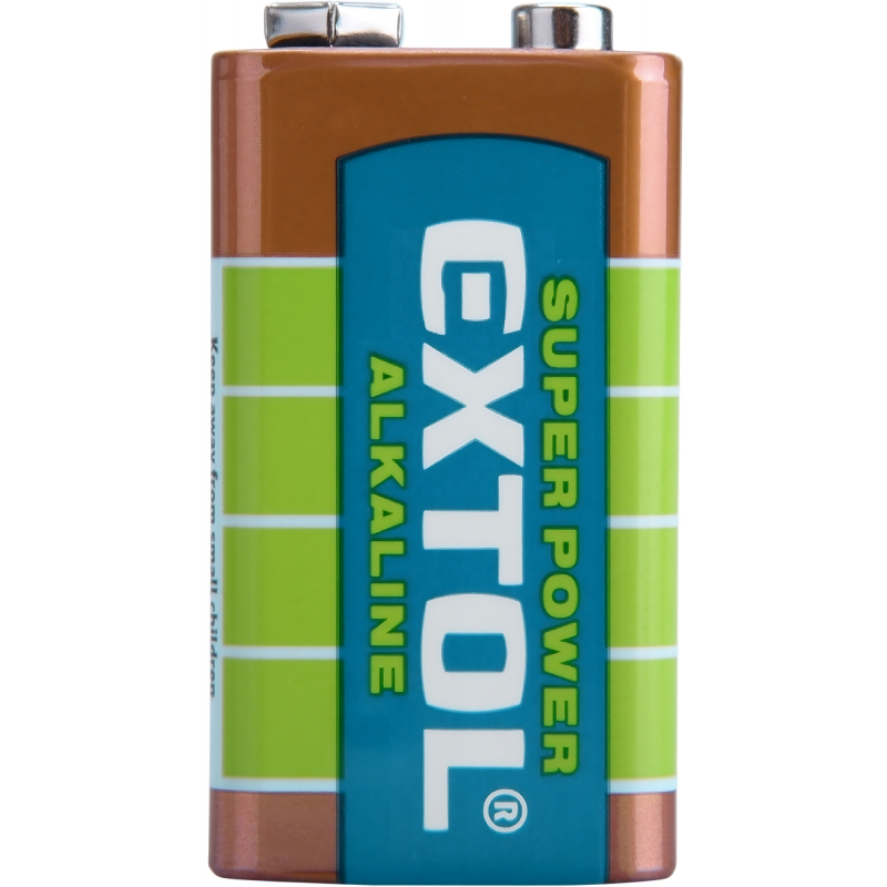 Baterie 9V 6LR61 alkalick� EXTOL ENERGY