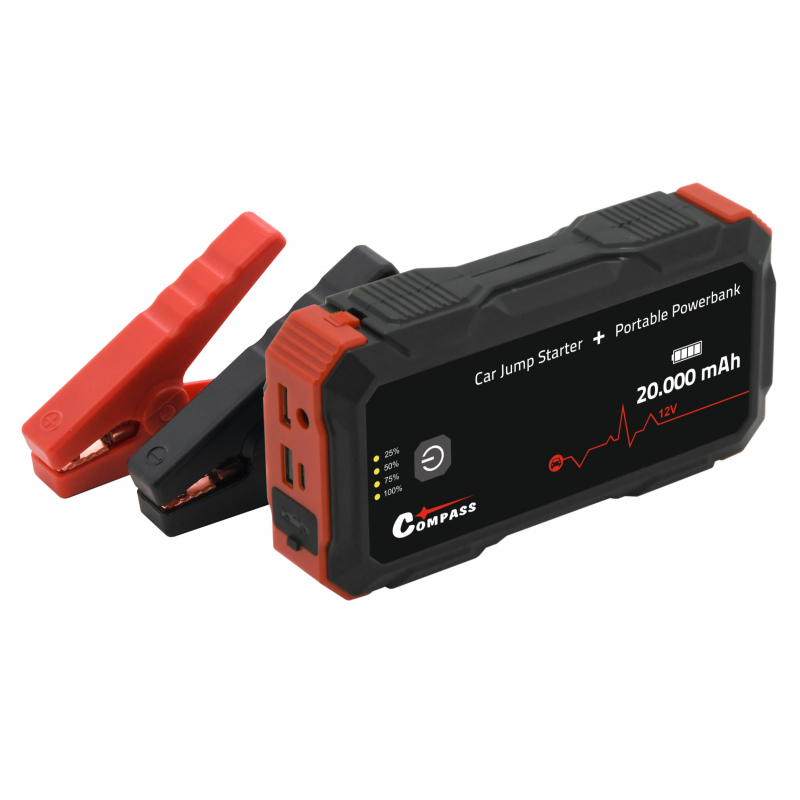 Powerbanka 20000mAh/2000A JUMP STARTER Compass 07164
