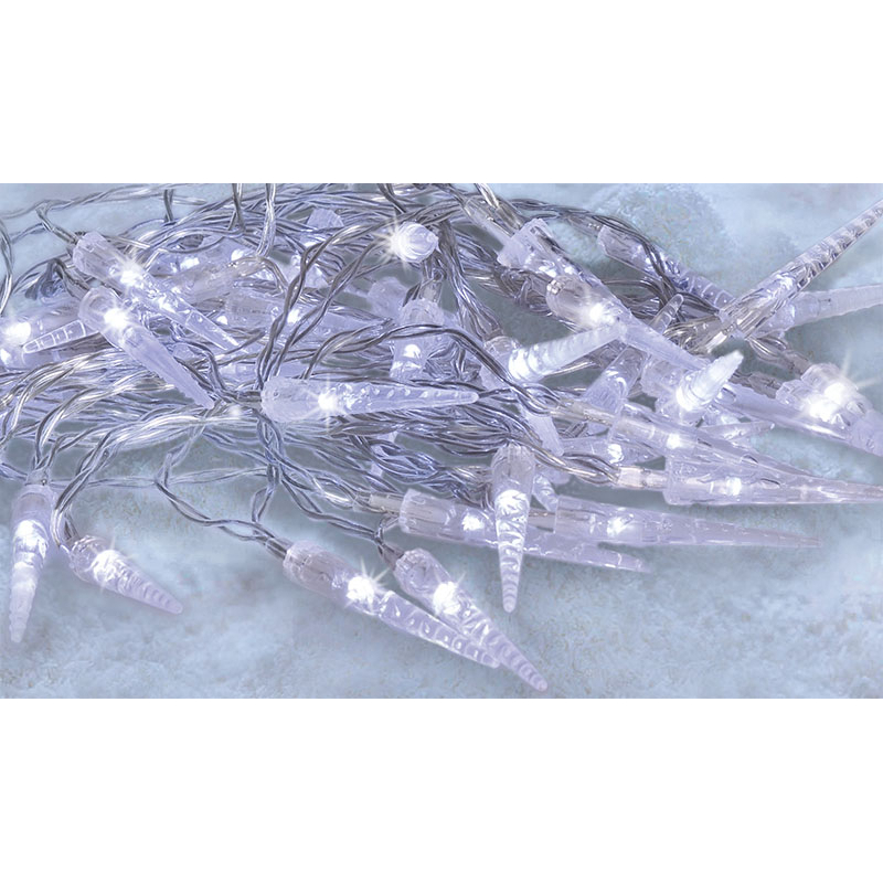 Sv�teln� �et�z rampouchy, 50LED, 8 funkc�, IP44