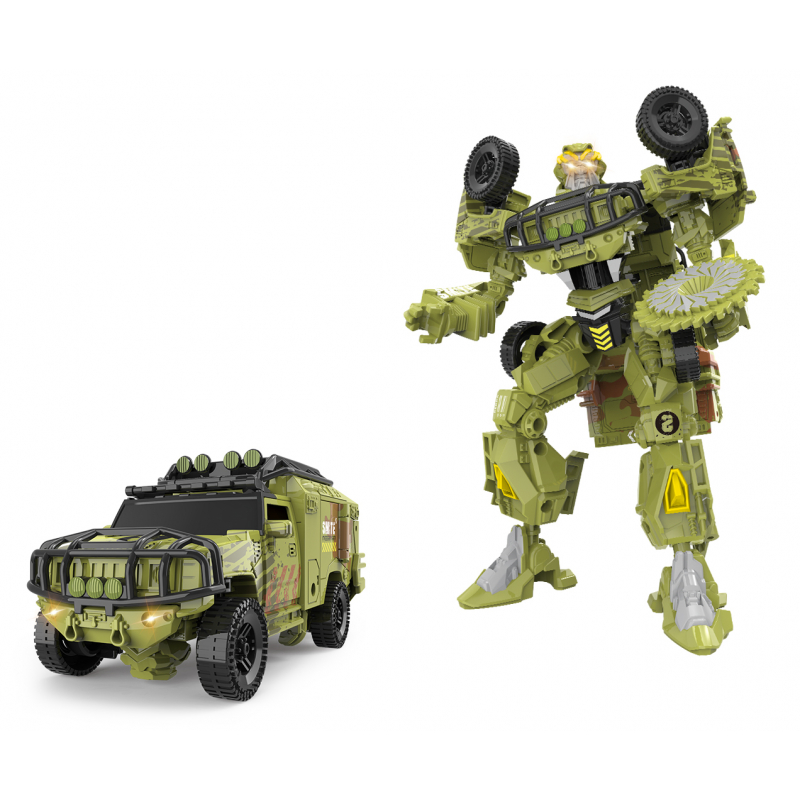 Autorobot se zbran�, v��ka 17 cm, obrn�n� vozidlo