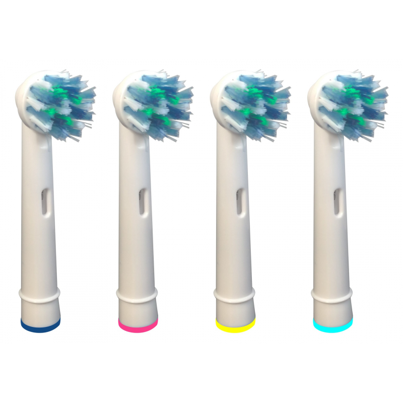 4x kartáček náhradní NK01 pro Braun Oral-B Cross Action