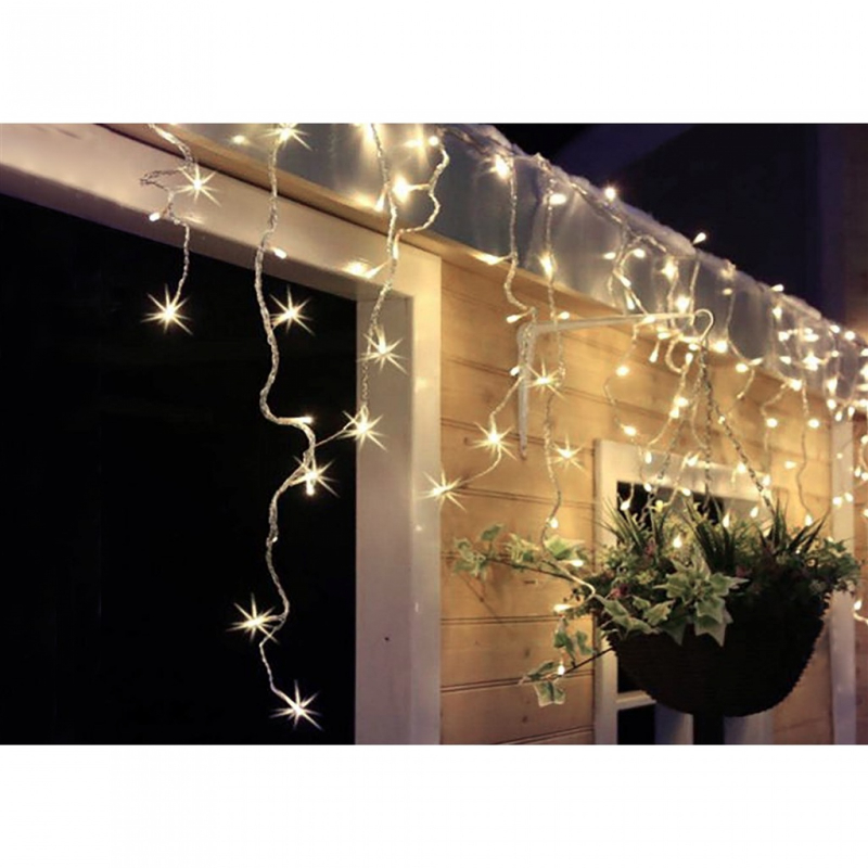 Světelný venkovní závěs 320 LED, 6,4 m x 0,7m, RXL 445