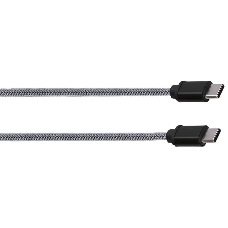 Kabel Solight USB 3.1 C-C, 60W, 2m, rychlé nabíjení