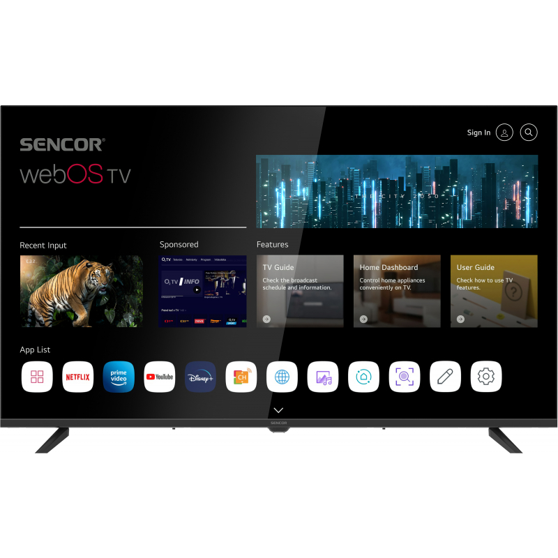 Televize SENCOR SLE 43US801TCSB