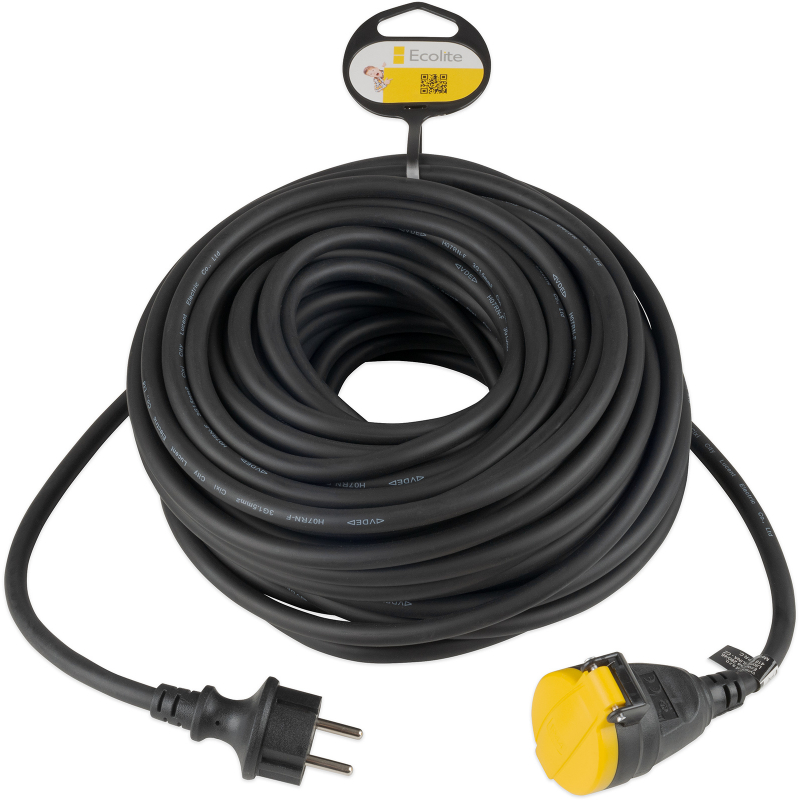 Prodlužovák odolný 30m/16A, 3x1,5 mm2, vlhkotěsný IP44