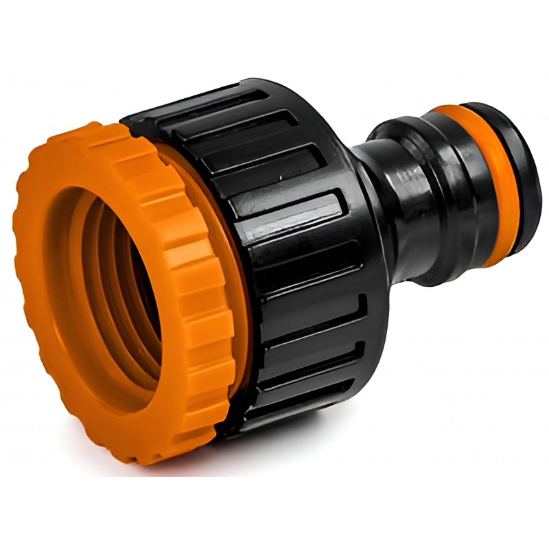 Konektor na kohoutek 1/2"-3/4" Black
