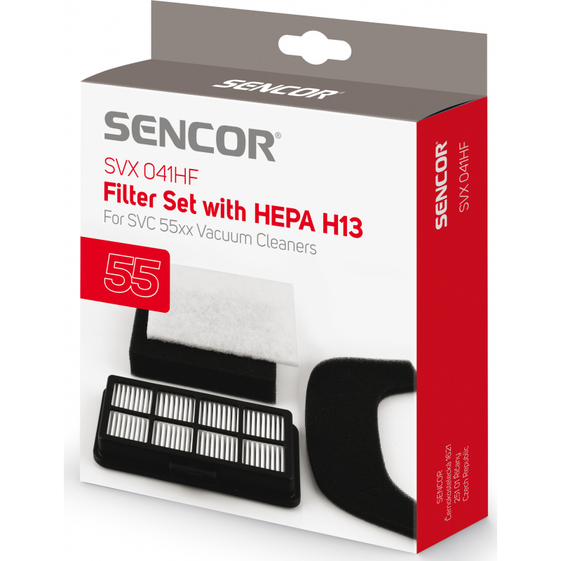 HEPA filtr SENCOR SVX 041HF pro SVC 55x