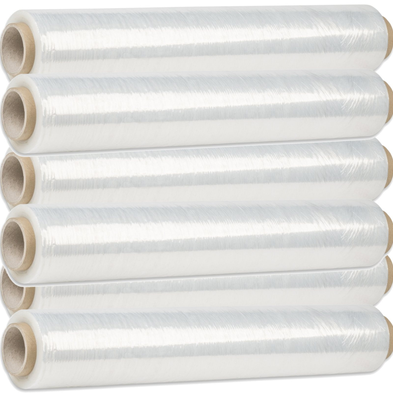 6x f�lie stre�ov� 150m x 50cm, 23 mikron�, transparentn�
