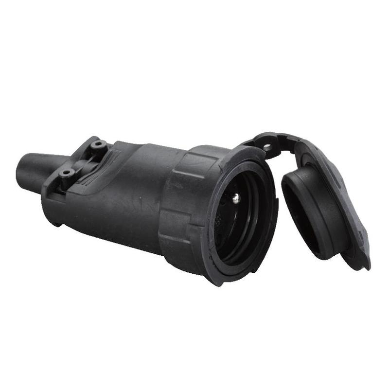 Zásuvka na prodlužovací kabel 16A, 250V, IP65, šroubovací Strend Pro