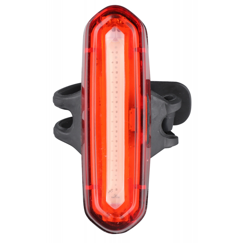 Světlo na kolo zadní 120lm, 3W COB, nabíjecí, Li-Ion, USB