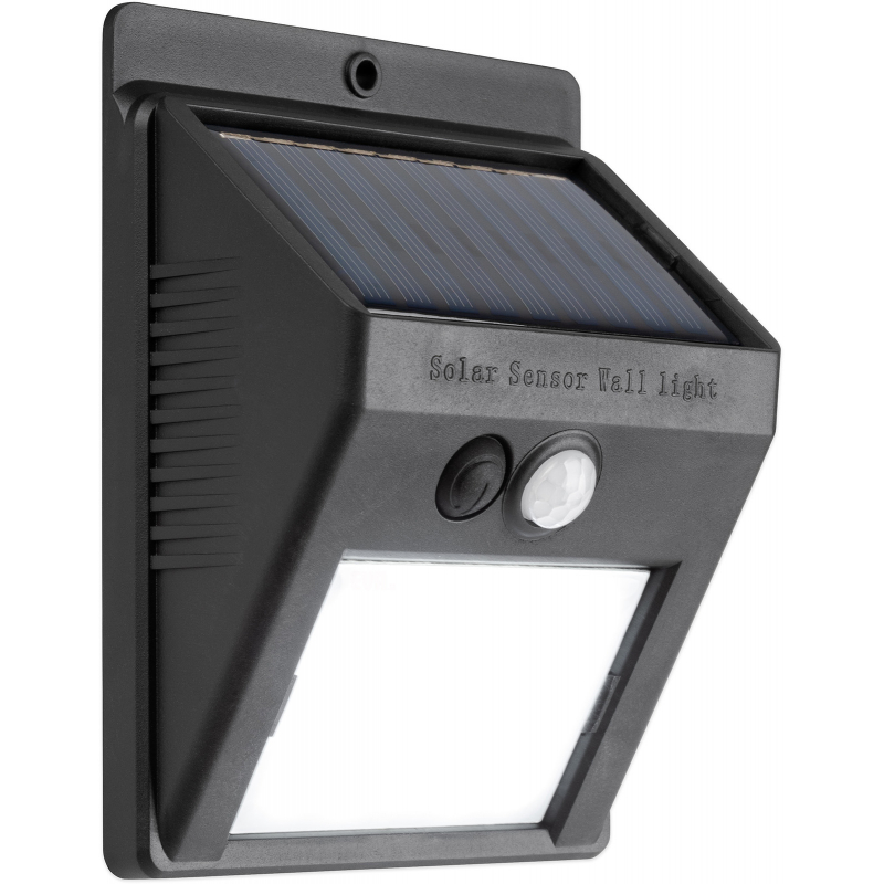 Světlo solár 100lm/600mAh s PIR čidlem, IP65