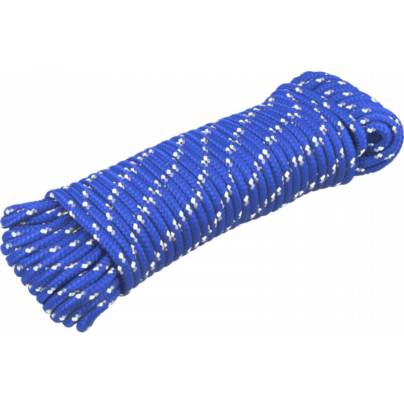Šňůra 20mx4mm 30kg pletená polypropylenová