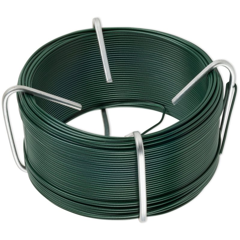 Drát vázací zelený poplastovaný 50m x 1,2mm