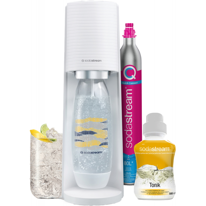 SODASTREAM výrobník sody Terra White Tonik MegaPack