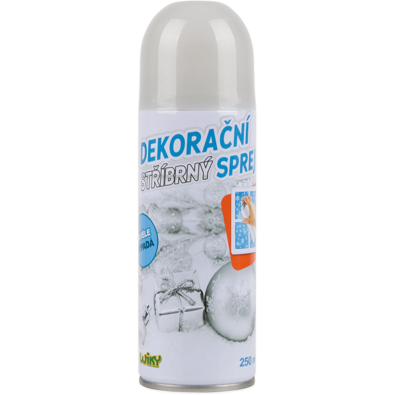Sprej dekora�n� st��brn� 250 ml