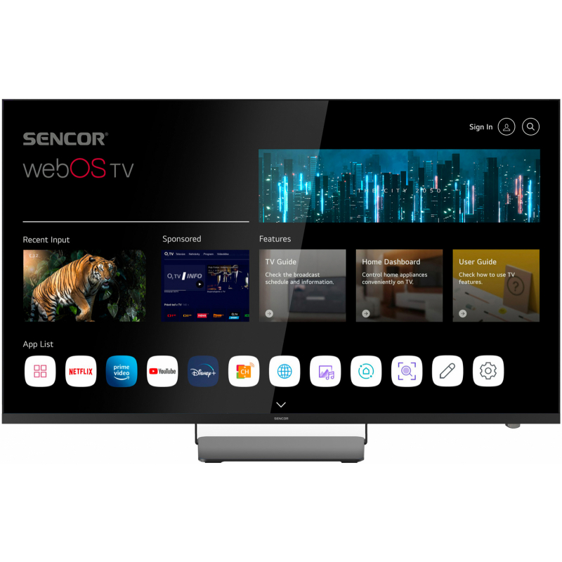 Televize SENCOR SLE 50US850TCSB