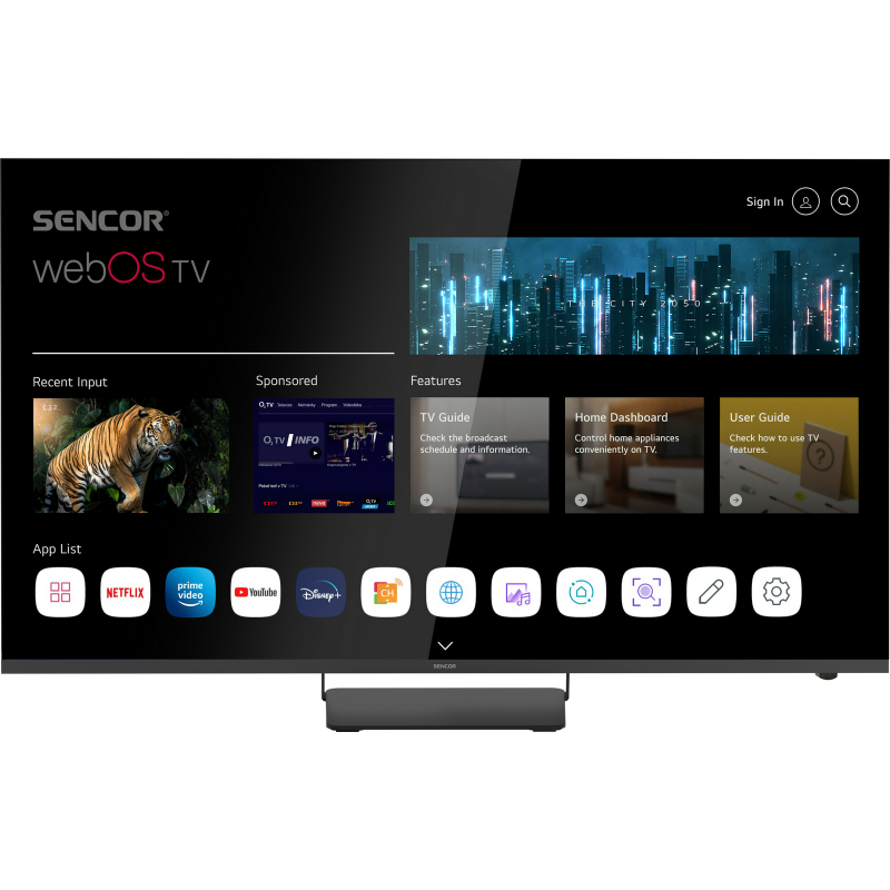 Televize SENCOR SLE 55US850TCSB