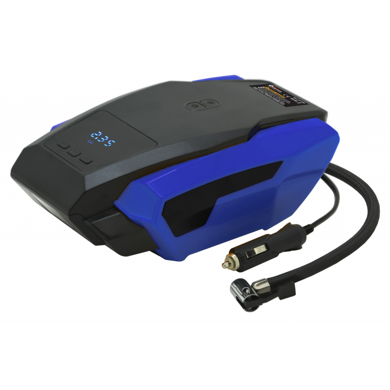 Kompresor se sv�tlem, digit�ln�, 12V do auta Compass ARMO