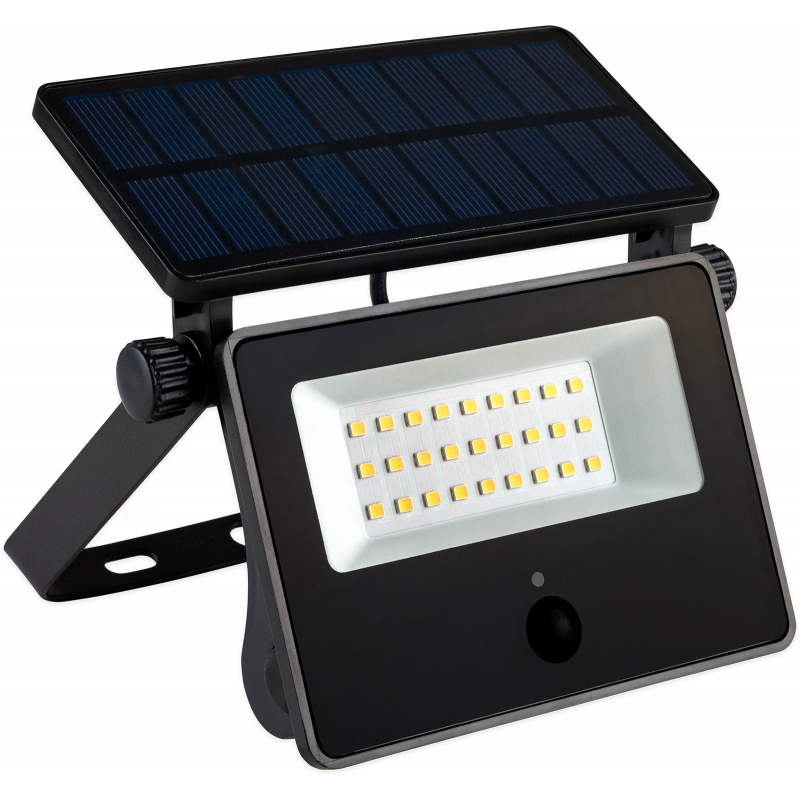 Reflektor solár 860lm/2000mAh/4200K IP44, PIR čidlo