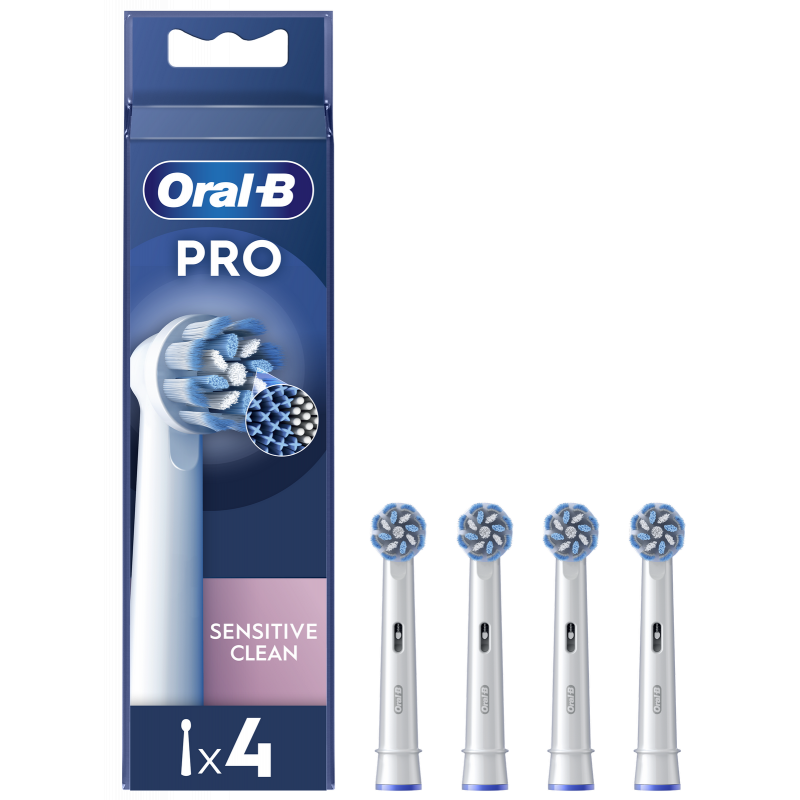 Náhradní hlavice Oral-B EB 60-4 Sensitive Clean, 4 ks