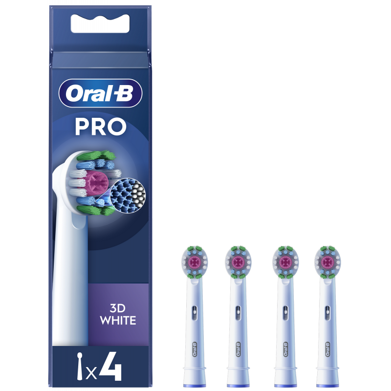 N�hradn� hlavice Oral-B EB 18-4 3D White 4 ks