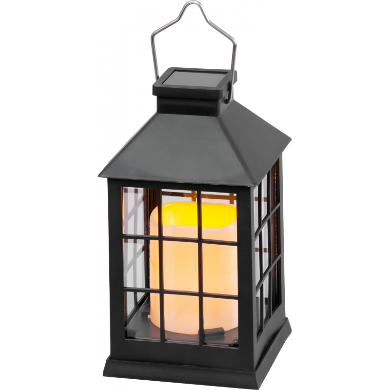 Lampa sol�r efekt plamene, 19 cm, z�v�sn� lucerna