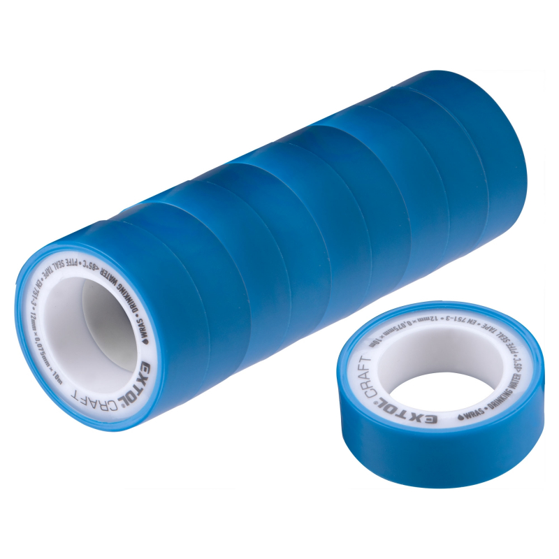 10x páska teflon 10m x 12mm těsnící