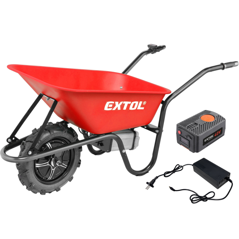 Kolečko AKU 80l/150kg 40V,6Ah Extol 8891590