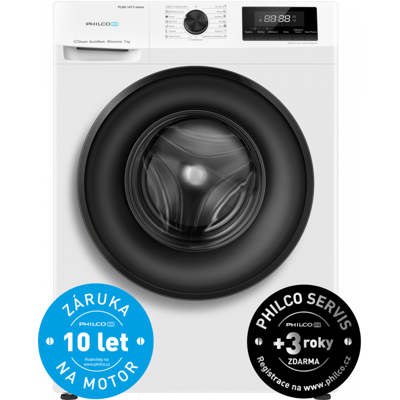 Pračka PHILCO PLDSI 147 C steam