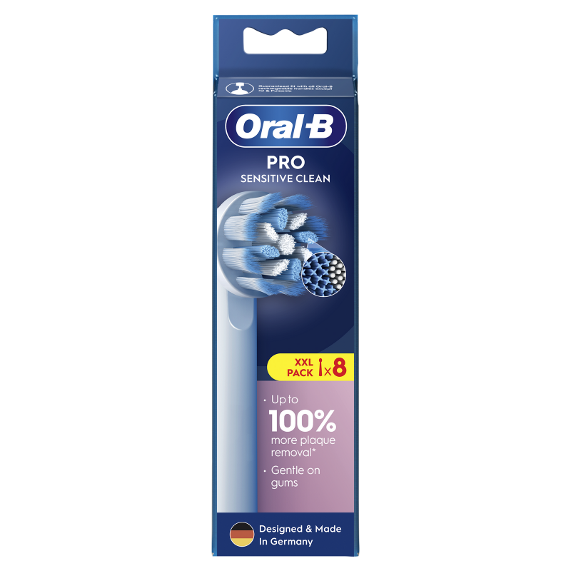 Náhradní hlavice Oral-B EB 60-8 Sensitive Clean 8 ks