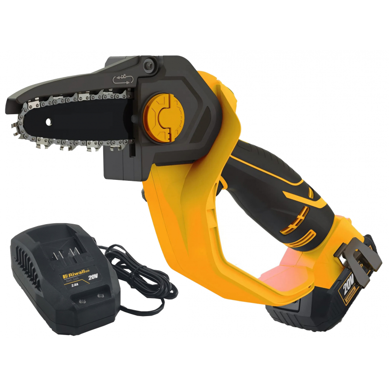 Pila AKU 20V sada v�. aku a nab�je�ky Riwall Pro RAHS 1820I SET