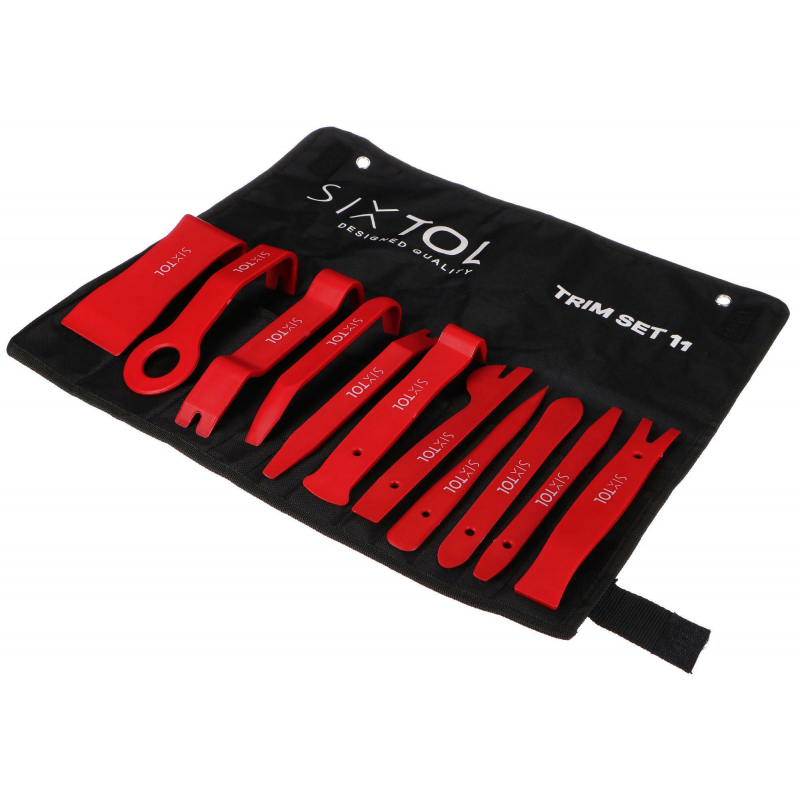 Sada 11 ks k demontáži čalounění Sixtol Mechanic trim set 11