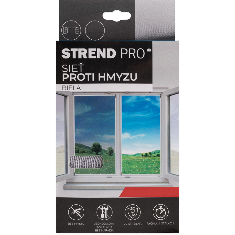 Síť proti hmyzu 220x65 cm, bílá, PE